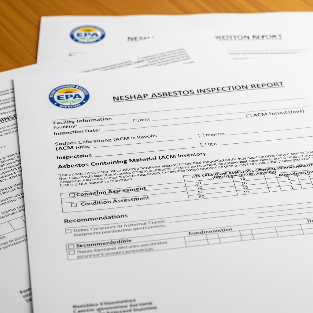 EPA asbestos regulations and inspection requirements